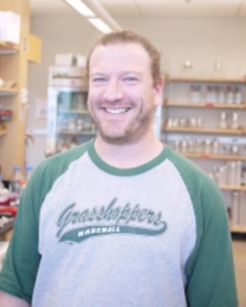 Seth Maleri in lab
